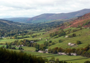 View down Garsdale