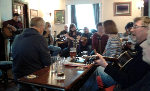 Music at the Crown inn 2015