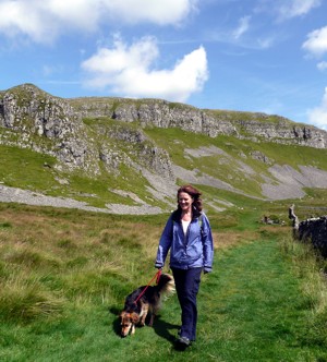 Chris Grogan passing Attermire Scar