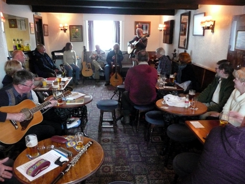 Music at the Crown Inn, Horton