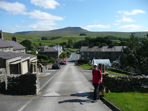Penyghent from Horton station